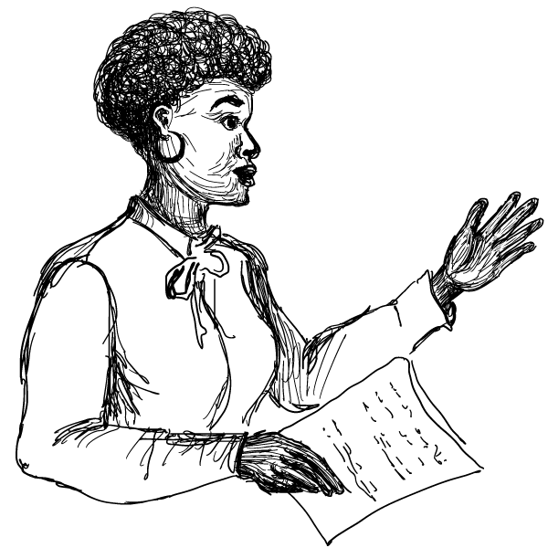 Drawing of a facilitator
